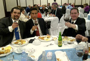 Algunos de los asistentes al acto. 