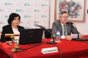 Ramón Jiménez fue el encargado de presentar a Carmen Martín.
