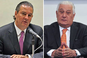 Gerardo Gutiérrez Candiani –a la izda.– y Antonio del Valle.