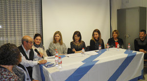 Un momento de la celebración de la mesa redonda.