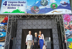 José Luis Prieto, en el Congreso Mundial de Reservas de Biosfera. 