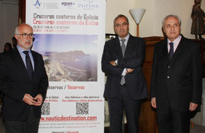 José Juan Durán, José Llorca y José Ramón Ónega, en la presentación.