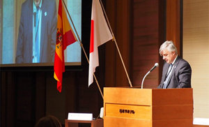 Ignacio Ybáñez, durante la inauguración del Foro.