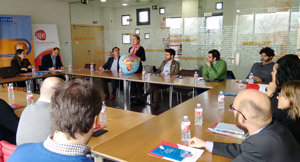 Un momento de la jornada con la participación de Globaliza-t Family’.