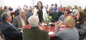 María Fernanda Perujo, dirigiéndose a los presentes.