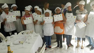 Algunos de los participantes en el proyecto. 