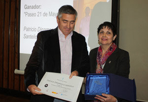 Patricio Dinamarca ganó el primer premio del V Concurso de Cuentos Rosalía de Castro.