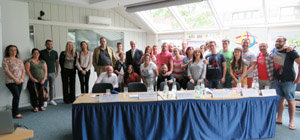 Participantes y ponentes en el seminario informativo en Bonn.