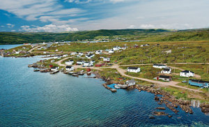 Vista de Red Bay.