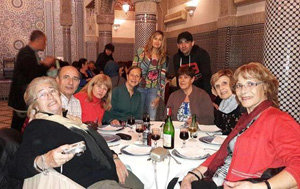 Participantes en el viaje a España y Marruecos, organizado por la Federación. 