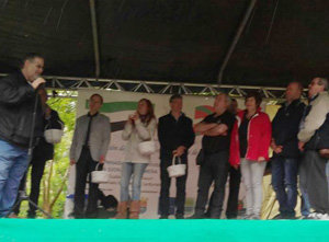 Un momento de la celebraciónd de la Jornada de convivencia. 
