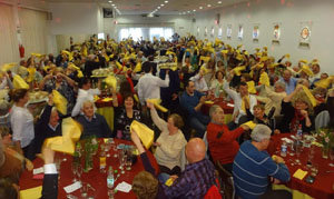 Un momento de la celebración de la Fiesta del Botillo. 
