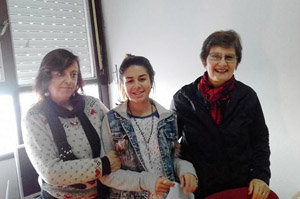 Visita de los alumnos de la Escuela Técnica.