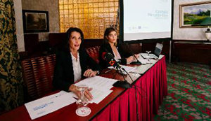 Mariate Lorenzo, durante la presentación de la campaña de turismo.