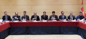 Carlos Fernández Carriedo presidió el Consejo de Políticas Demográficas de Castilla y León.