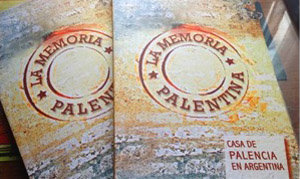Primer volumen del libro  La Memoria Palentina.