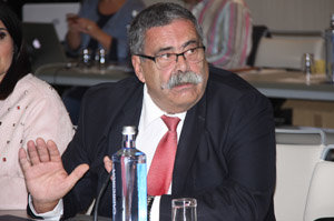 Rodríguez Zaragoza, durante su intervención en el Pleno.