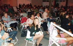 Parte del público que acudió a ver la película proyectada el pasado 18 de febrero.