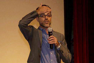 Un momento de la conferencia de Joaquín Triandafilide.