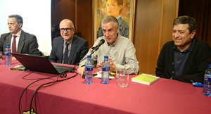 Fernando Hacar, en un momento de su intervención.