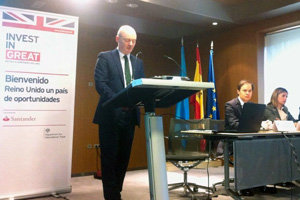 Un momento de la Jornada de oportunidades de negocio en Reino Unido.