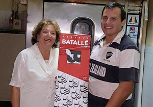 Un momento de la entrega del premio.