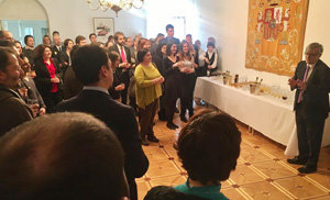 Ignacio Ybáñez, durante su presentación.