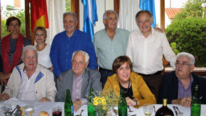 Begoña Serrano, con los directivos de centros asturianos de Buenos Aires, Rosario, Mar del Plata y La Plata.