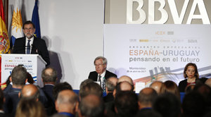 26/04/2017
Montevideo, Uruguay
El Presidente del Gobierno Mariano Rajoy durante su viaje a la República Oriental de Uruguay.
FotografÃas: Diego Crespo / Presidencia del Gobierno
