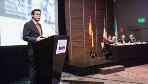 Francisco Blanco, en un momento de su intervención.