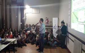 Un momento de la conferencia sobre el cannabis medicinal.