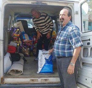 Organización de las donaciones.