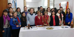 Asistentes a la asamblea general ordinaria.