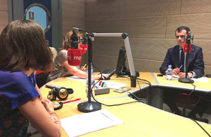 José Manuel Herrero, en el programa Marca España.