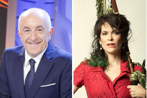 En la foto de la izda., Xosé Ramón Gayoso, y, en la dcha., Cristina Pato.