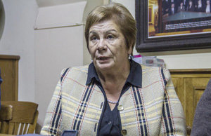 Alicia Laria, durante la presentación del proyecto.