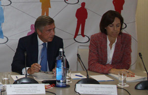 Cristóbal González-Aller, durante el Pleno.