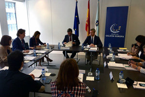 Alfonso Rueda presidió la reunión del Patronato.