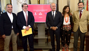 Un momento de la presentación de la Reunión Anual de Directores del Instituto Cervantes.