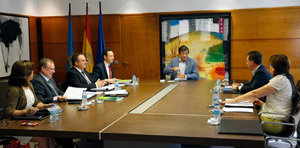 Javier Fernández presidió la reunión del Consejo de Gobierno.