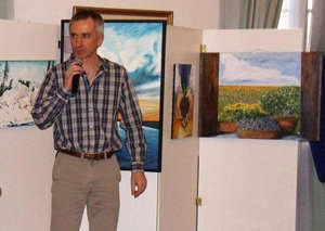 Un momento de la presentación de la actividad.
