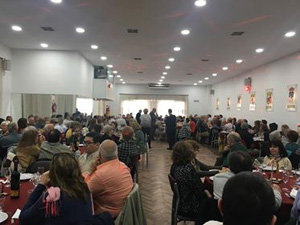 Un momento de la celebración de la Fiesta del Botillo.