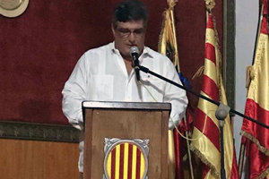 El presidente del Centre Català de Caracas y consejero de la Cataluña Exterior por Centroamérica, Roberto Serrano i Puig.