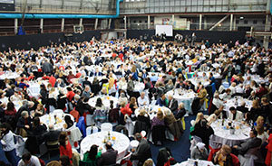 Panorámica de la comida.