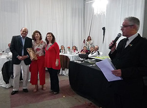 Un momento de la celebración de la noche de tapas.