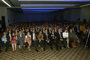 Parte del público asistente al evento.