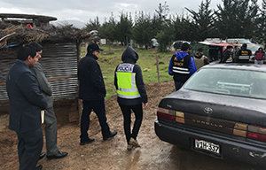 Dos agentes de la Policia Nacional española se desplazaron hasta Perú para colaborar con la policía local.
