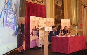 Un momento de la presentación en Madrid de la Semana Santa de Castilla y León.