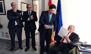 Antonio Rodríguez Miranda le rindió un homenaje a José Rosario Rodeiro.