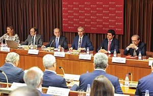 El conselleiro de Economía destacó la importancia de la internacionalización.